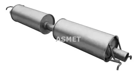 Центр. глушитель, выпускная сист. ASMET 07223