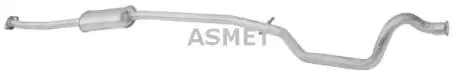 Предглушитель выхлопных газов ASMET 08071