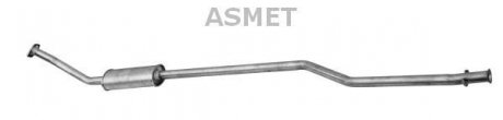 Передній глушник,випускна сист ASMET 09046