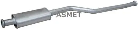 Передний глушитель, выпускная сист ASMET 09047