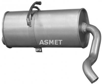 Глушитель выхлопной системы задний ASMET 09089