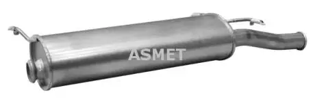 Задний. глушитель, выпускная сист. ASMET 09092