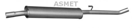 Передній глушник,випускна сист ASMET 09100