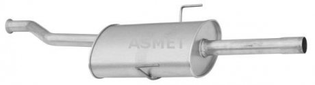 Передний глушитель, выпускная сист ASMET 10053 (фото 1)