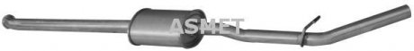 Передний глушитель, выпускная сист ASMET 10064