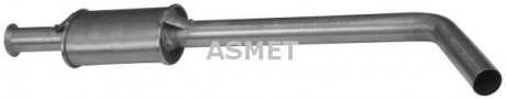 Передний глушитель, выпускная сист ASMET 10068 (фото 1)