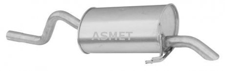Глушник вихлопних газів (кінцевий) ASMET 10085