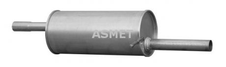 Глушитель выхлопных газов (конечный) ASMET 10101 (фото 1)