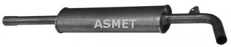 Передний глушитель, выпускная сист ASMET 10103