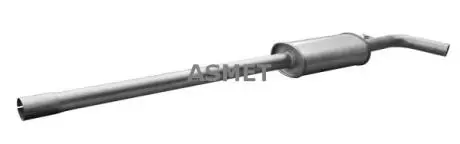 Глушник вихлопної системи задній RENAULT FLUENCE, GRAND SCENIC III, MEGANE, MEGANE III, SCENIC III 1.2-1.6LPG 11.08- ASMET 10135