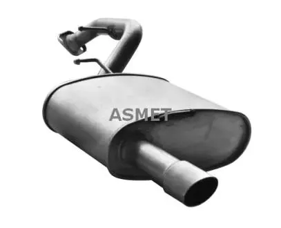 Глушник вихлопної системи задній MAZDA 5 1.8/2.0 02.05-05.10 ASMET 11051
