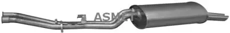 Задний. глушитель, выпускная сист. ASMET 12023