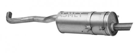 Глушитель выхлопных газов (конечный) ASMET 12033 (фото 1)