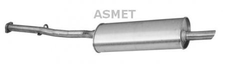 Задний. глушитель, выпускная сист. ASMET 12034 (фото 1)