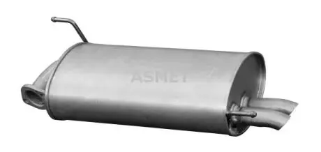 Задний. глушитель, выпускная сист. ASMET 13001