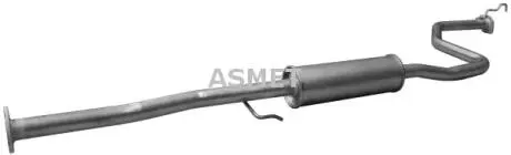 Глушитель системы выпуска (средний) ASMET 13006