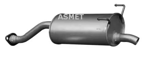 Задний. глушитель, выпускная сист. ASMET 13018