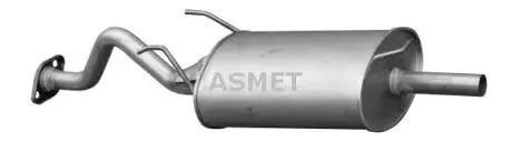 Глушитель выхлопных газов (конечный) ASMET 13022