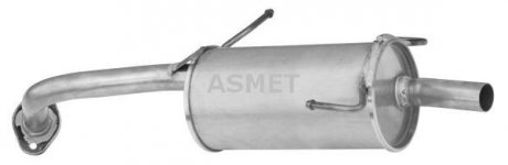 Глушитель выхлопных газов (конечный) ASMET 14013 (фото 1)
