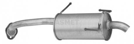 Глушитель выхлопных газов (конечный) ASMET 14048 (фото 1)