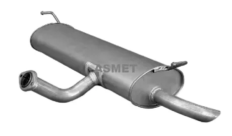 Глушник вихлопної системи задній NISSAN QASHQAI II RENAULT KADJAR 1.2/1.3/1.6 11.13- ASMET 14067