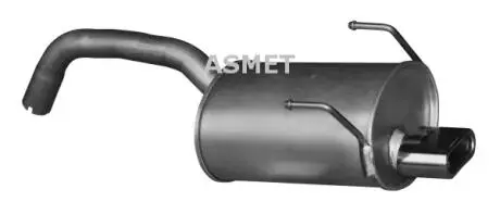 Задний. глушитель, выпускная сист. ASMET 16088