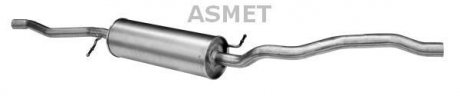 Передній глушник,випускна сист ASMET 19033 (фото 1)