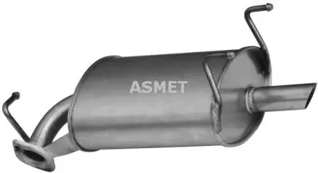 Задній. глушник,випускна сист. ASMET 20017