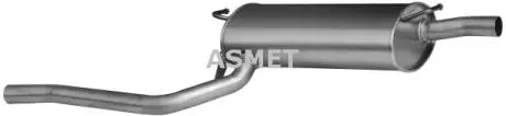 Глушитель выхлопных газов (конечный) ASMET 20019