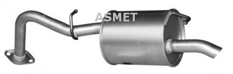 Задній. глушник,випускна сист. ASMET 20020 (фото 1)
