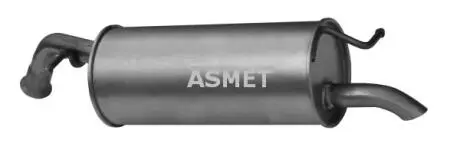 Задний. глушитель, выпускная сист. ASMET 20029