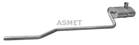 Задний. глушитель, выпускная сист. ASMET 20031