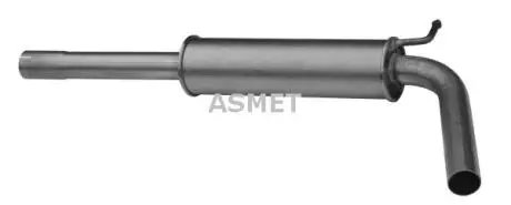 Передний глушитель, выпускная сист ASMET 21004