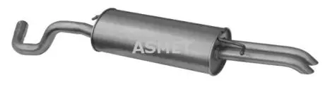 Задній. глушник,випускна сист. ASMET 21027