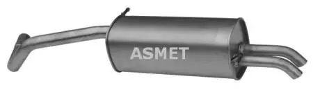 Задний. глушитель, выпускная сист. ASMET 21028