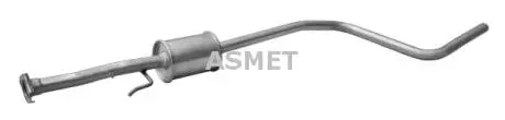 Глушник системи випуску (середній) ASMET 24036