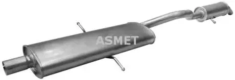 Задний. глушитель, выпускная сист. ASMET 27006