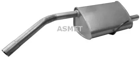 Задний. глушитель, выпускная сист. ASMET 29005