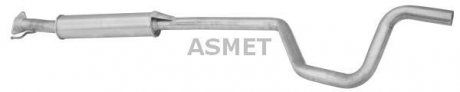 Передний глушитель, выпускная сист ASMET 30009