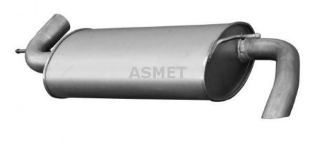 Глушитель выхлопных газов (конечный) ASMET 30014