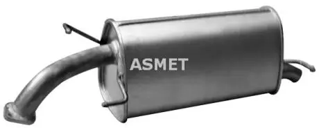 Глушитель выхлопных газов (конечный) ASMET 31001