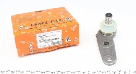 Опора шаровая (передняя/снизу)/L) Audi 80/90 86-91 ASMETAL 10AU0501