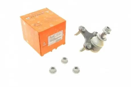 Опора шаровая (передняя/снизу)/L) Audi A3 06-/VW Golf IV 05- ASMETAL 10VW1606