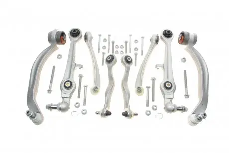 Комплект рычагов подвески (передней) Audi A4/VW Passat 95-05 (с болтами)) ASMETAL 13AU0400