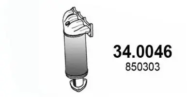 Каталізатор ASSO 340046