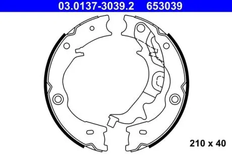 Автозапчасть ATE 03013730392