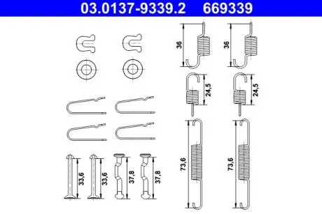 ZEST.MONT.SZCZКK SUBARU IMPREZA 1.6 15- ATE 03013793392