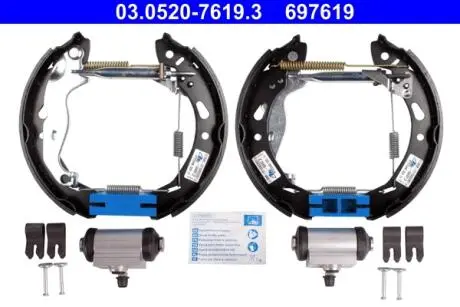 Zestaw eksp. bкbna (szczкki, cylinderki, sprкїyny) ATE 03052076193