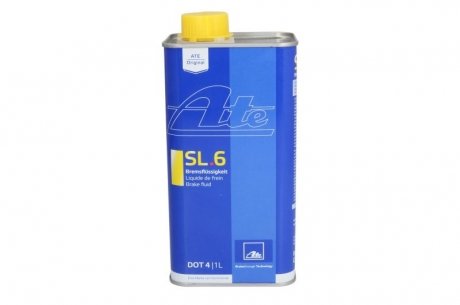 Тормозная жидкость SL6 DOT4 1L ATE 03.9901-6432.2 (фото 1)