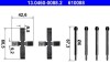 Гальмівні колодки (монтажний набір) ATE 13046000882 (фото 1)
